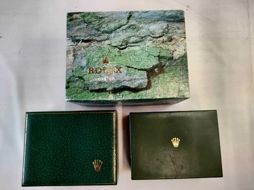 GENUINE ROLEX 16610 SUBMARINER watch box case 3 set no inner 260106001eA