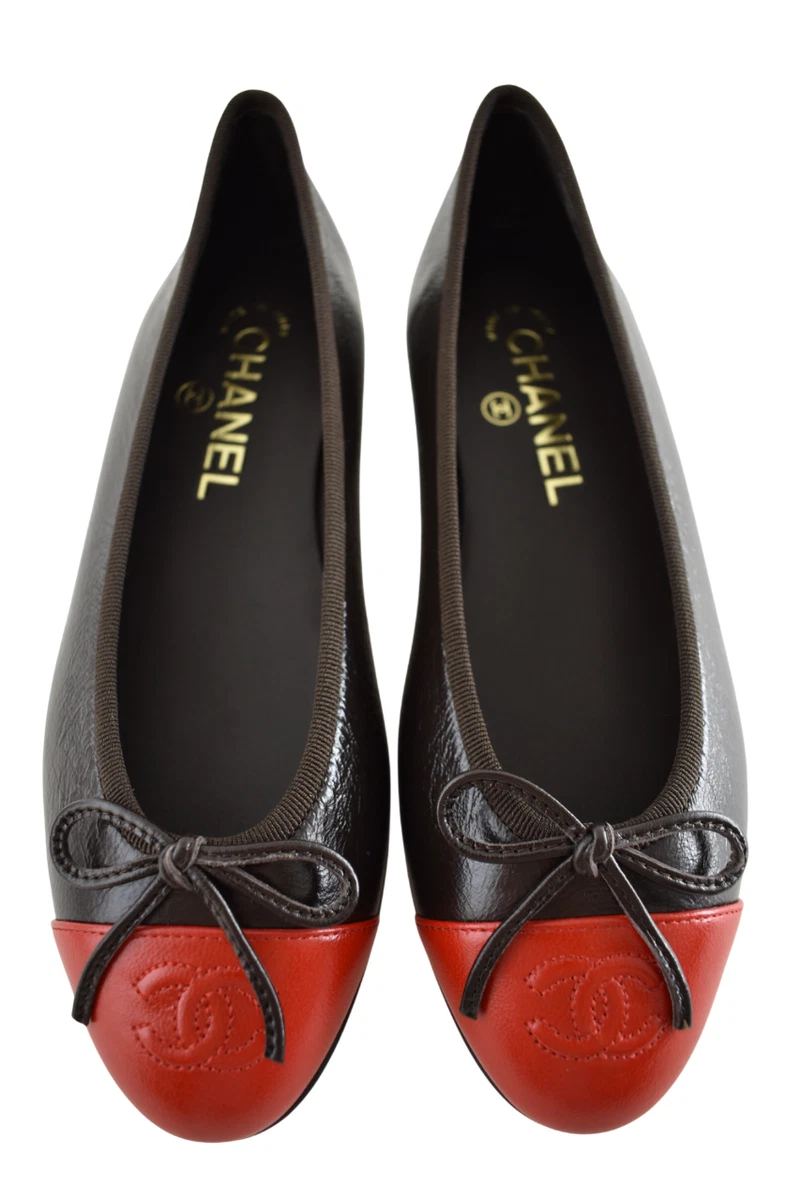 CHANEL Round Toe Chanel Ballerina Flats for Women for sale | eBay
