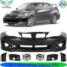 Front Bumper Cover Fog Light Assembly Kit For 2011-2014 Subaru Impreza Wrx Front Bumper Cover Fog Light Assembly Kit For 2011-2014 Subaru Impreza Wrx