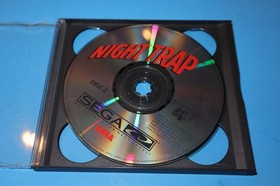 NIGHT TRAP FOR SEGA CD IN ORIGINAL RED BOX & TESTED *NO INSTRUCTIONS*
