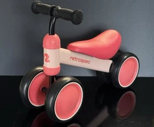 Retrospec Cricket Baby Balance Bike (Blush Pink ) Ages 12-24