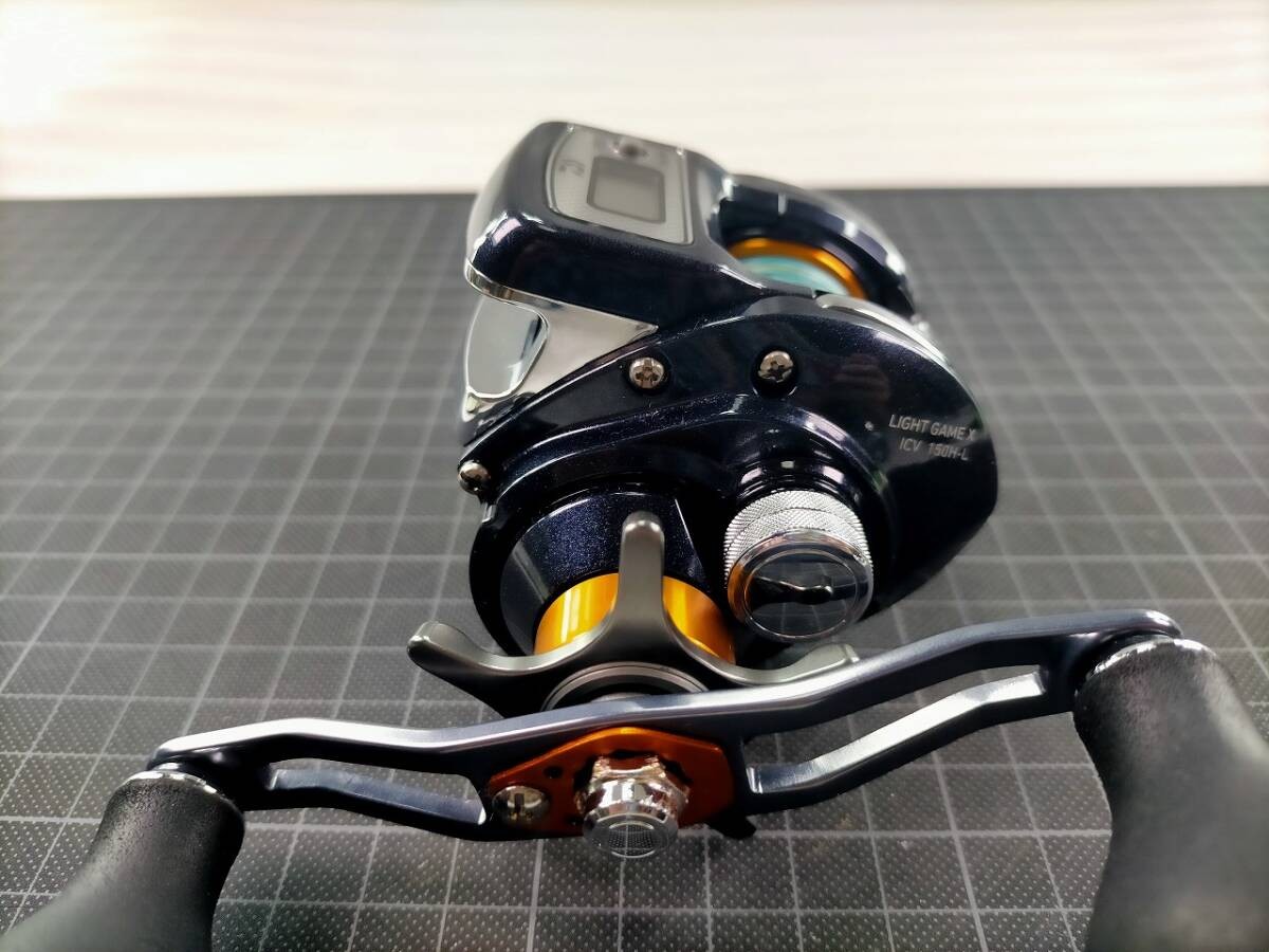 DAIWA 【ICV150H】 Amazon.co.jp: ダイワ(Daiwa) 両軸リール カウンター付き 15