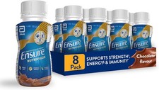 Image of Ensure NutriVigor Nutritional Shake–Chocolate Flavour–8 x 220ml–Boosts Energy