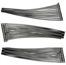 50 x Vorgefertigte Edelstahl 304SS Schlauchba...