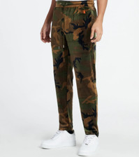 Polo Ralph Lauren Men's, Velour Slim Fit Sleep Pants, Camo, Md