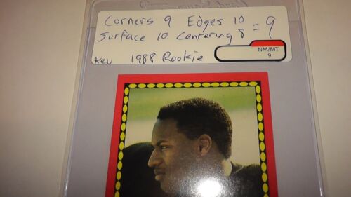 1988 Bo Jackson Topps Mini Rookie Football Card Grade 9 #57 LA Raiders SuperStar - Picture 2 of 6
