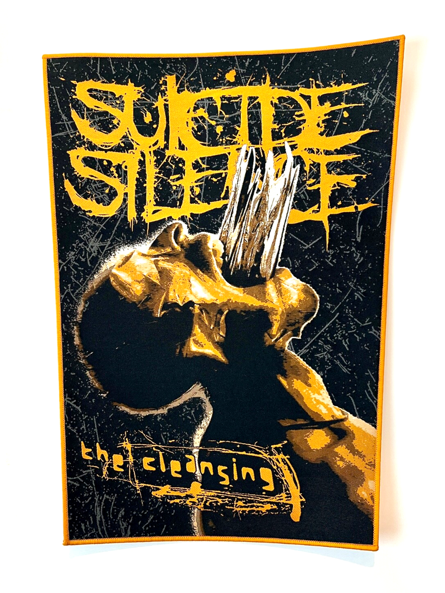Suicide Silence- The Cleansing BROWN Border Licensed Woven Back