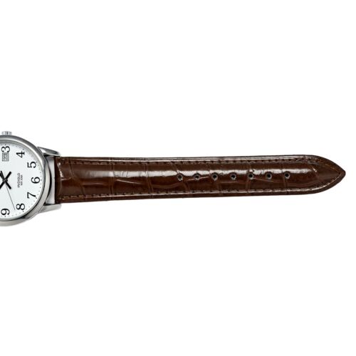 Timex Mens White Dial Indiglo 36mm Unisex Pre-Owned - Picture 3 of 8