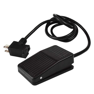 Foot Switch, Foot Operated Pedal Controller Power Switch Woodworking Machine ...