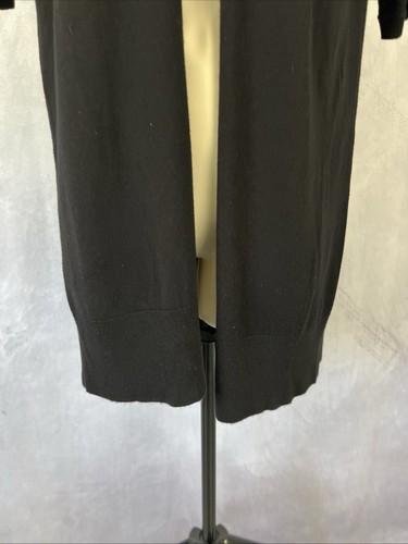 Cardigan UK 12 Black Long Short Sleeves Long Party Evening Cocktail Occasion - Picture 11 of 14