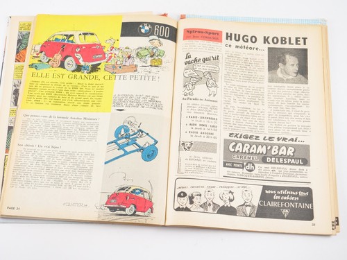 BD Album SPIROU reliure N° 68 de 1958 - Imagen 9 de 17