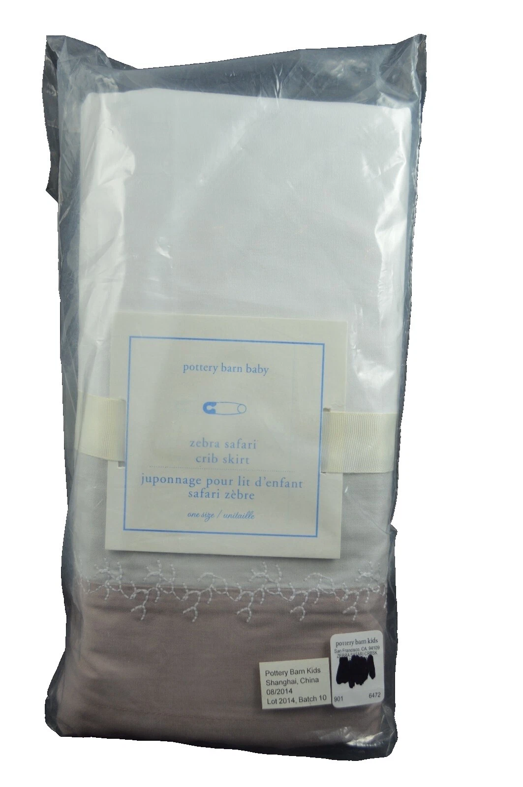 Marrón Pottery Barn Kids Guardería Ropa de Cama Cuna