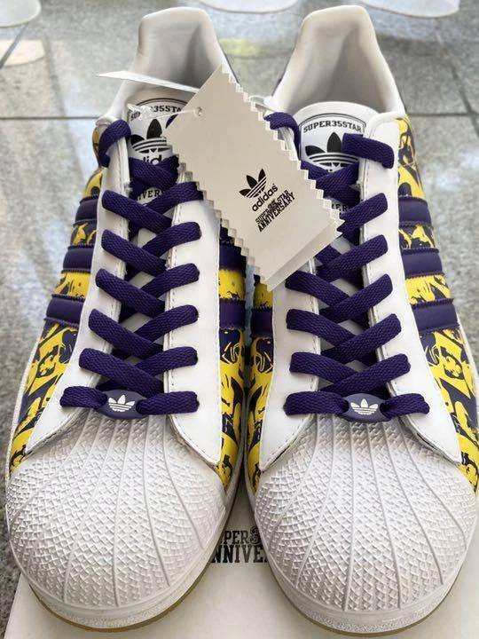 adidas Superstar 35th Anniversary Andy Warhol Size 11.5 Excellent W/tag  Unused