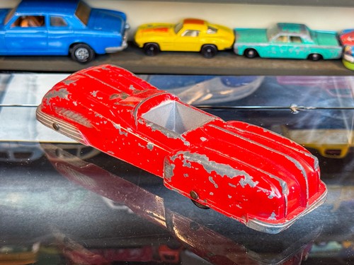 Lot (3) Vtg Diecast Cars (2) Tootsietoy El Camino Pickup Thunderbolt Convertible - Picture 19 of 22