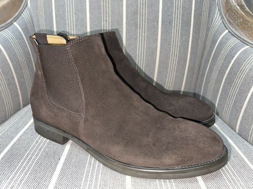 GEOX Respira Brown Suede Slip On 