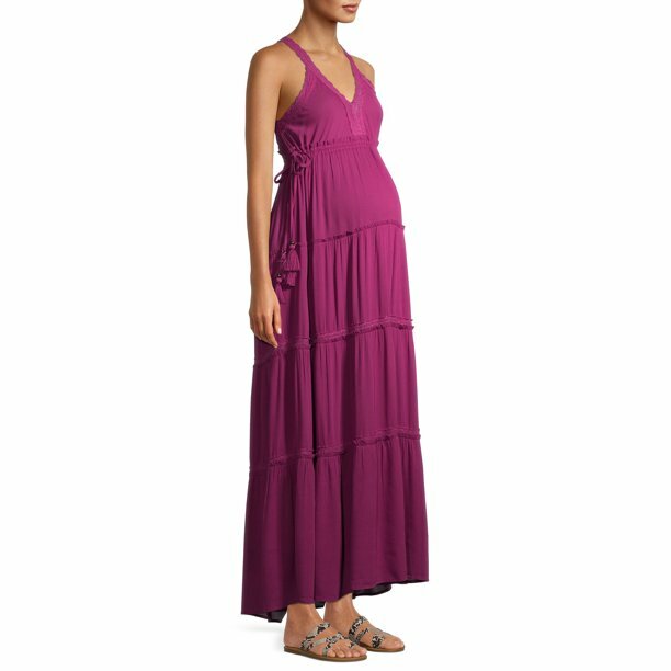 chinese dress ladies Seraphina Crochet Maternity Photoshoot Dress