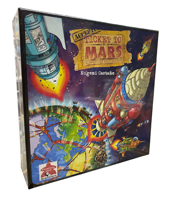 TICKET TO MARS - STRATEGIESPIEL VON EUGENI CASTANO - GDM GAMES - NEU - DE