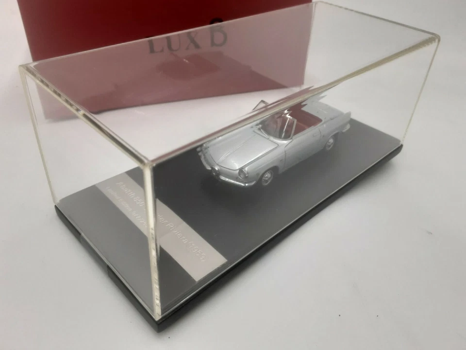 abarth 850 spyder riviera silver resine starline luxB 1/43 ... - Photo 2/4