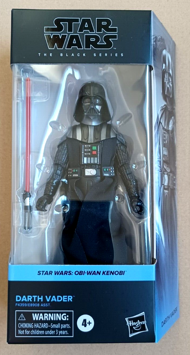 Obi Wan Kenobi Darth Vader Juguete Hasbro DARTH VADER THE BLACK