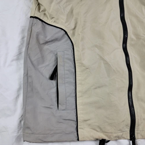 Planet Earth Products Mens XL Beige Waterproof Jacket Winter Rain Outdoors Camp image 6
