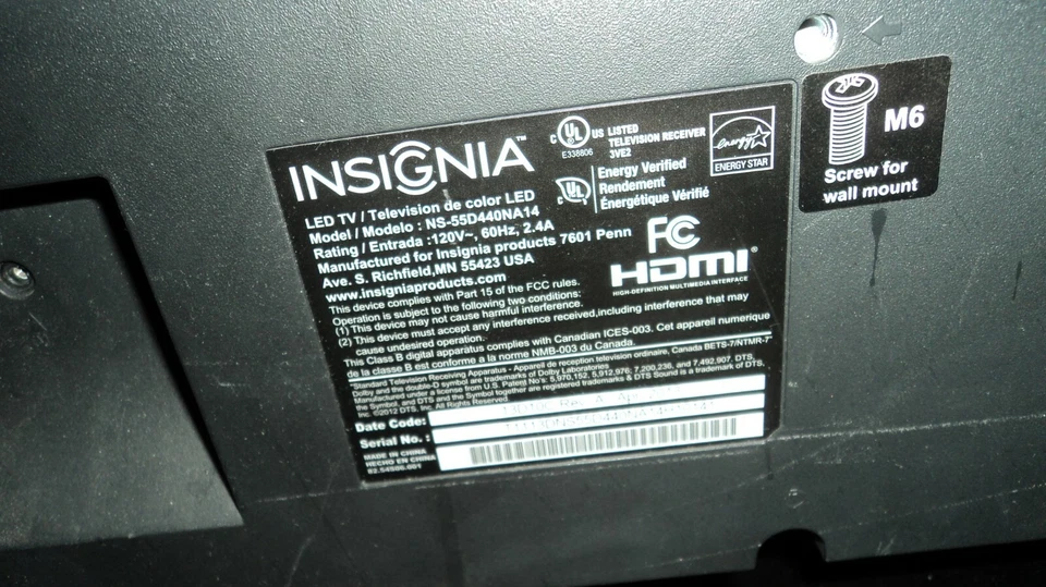 INSIGNIA MODEL NO. NS-50D440NA14 POWER SUPPLY - Image 4 of 4