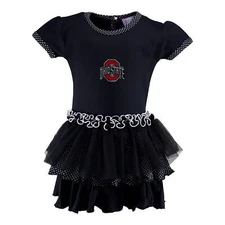 Ohio State Pin Dot Tutu Dress