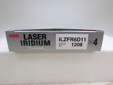 PACK OF 4 NGK (1208) ILZFR6D11 Laser Iridium Spark Plug
