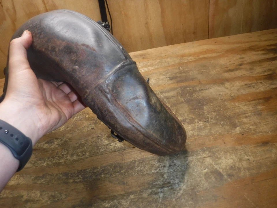 Tubo de cabezal de escape de cámara de expansión Yz125 1999 Foto 2 de 4