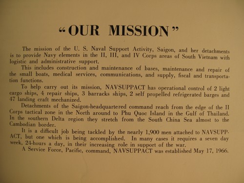 US NAVAL SUPPORT ACTIVITY SAIGON VIETNAM 1966 1967 CRUISE BOOK Westpac Scarce - Picture 5 of 10