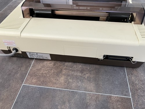 Super 5 CP80 Terminal Printer Dot Matrix Printer powers up vintage - Picture 5 of 7