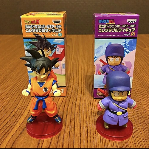 Figura oficial de BANPRESTO WCF Dragon Ball ""SonGoku DBZ001"" y ""SonGoku DB003