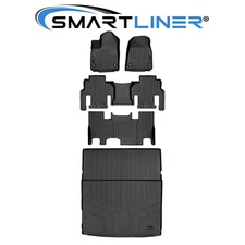 SMARTLINER Floor Mats Cargo Liner OEM 2022-2025 Jeep Grand Wagoneer 7 Passenger