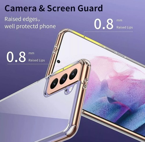 Clear Case for Samsung Galaxy S21 6.2 inch Soft TPU Anti-Yellow UNBREAKcable - Picture 6 of 7