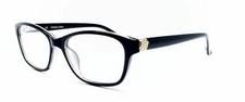 Sierra S344 Glasses Single-vision Lenses For Distance -0.50 to -4.00 Black