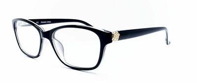 Sierra S344 Glasses Single-vision Lenses For Distance -0.50 to -4.00 Black