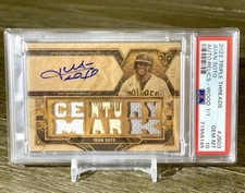 Juan Soto 1/1 PSA 10 Auto Game Used Uniform/Bat Triple Threads 2022 100th HR
