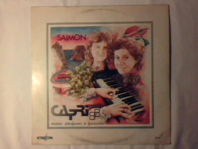 SAIMON Capri 88 lp UMBERTO BINDI FRANCO CALIFANO EDUARDO DE CRESCENZO SEHR SELTEN!