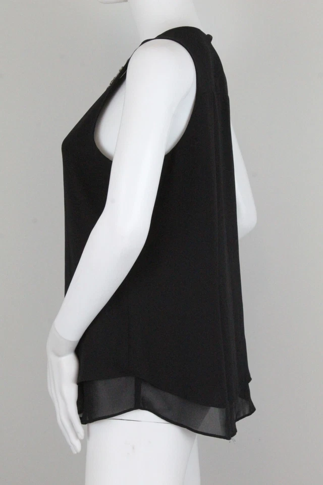 Женщин украшенный нарядный Майка размер M фиолетовый + CLAIRE черный подержанный - Изображение 4 из 4