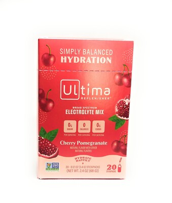 Ultima Replenisher, Electrolyte Mix, Kirsch-Granataapfel,Pulver, wasserlöslich