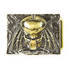Belt buckle Predator, Extraterrestrial monster trophy Hunter, The Yautja monster