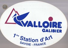Autocollant. Jtvilv. VALLOIRE - Galibier. 29 X 21 cm
