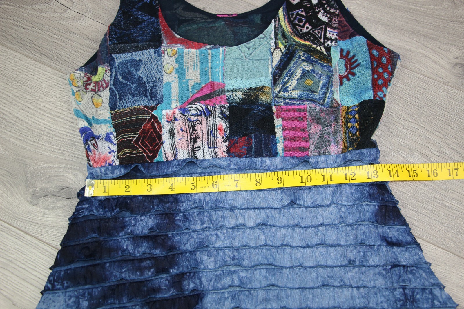 SAVE THE QUEEN Floral Pattern Patchwork Multi-Col… - image 12