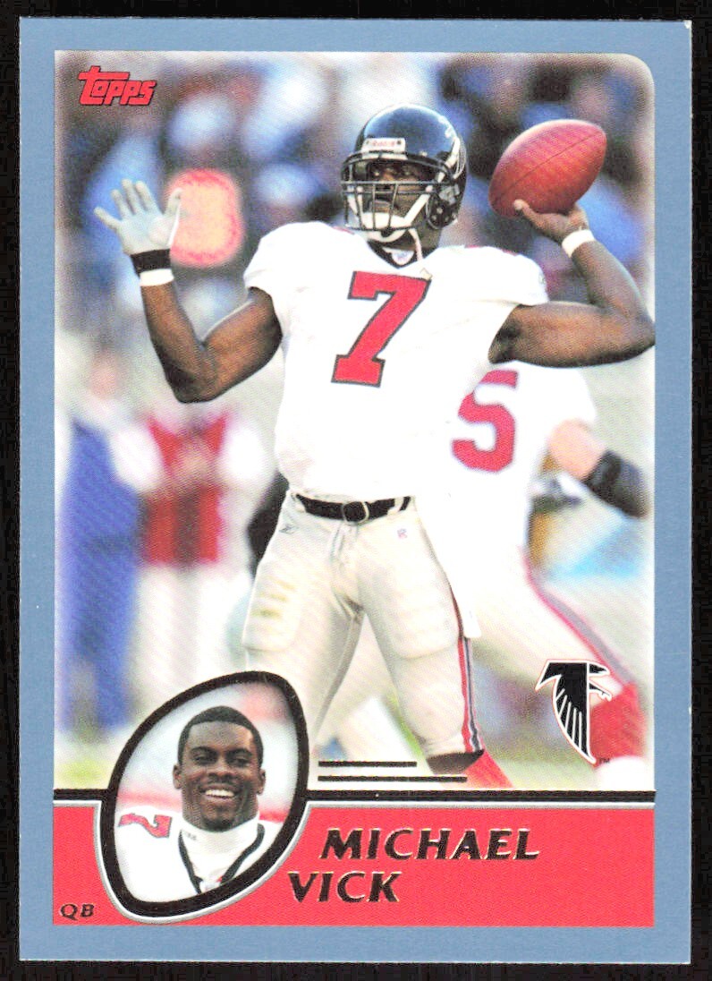 2003 6798B Topps Collection Michael Vick Atlanta Falcons #1