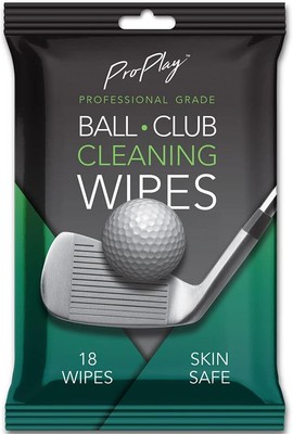 Ball & Club Cleaning Wipes | Powerful Cleaner Removes Dirt, Grass, and Sand | Co