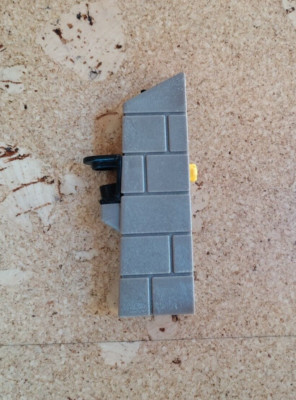Playmobil Ersatzteil Leuchtfackel Halterung an der Burgmauer 6370, 6160 mit LED