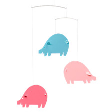 Piggy Flensted Mobile Modern Danish Decor Hanging Mobile