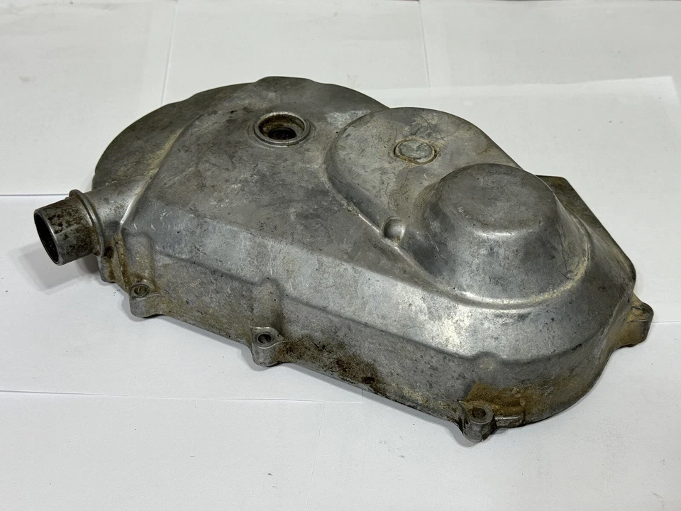 1991-1996 Honda EZ90 Cub Clutch Belt Left Side Engine Cover Kickstart Gears - Image 2 of 4