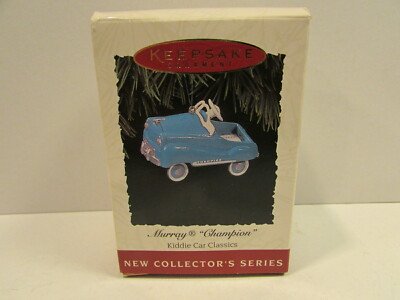 1994 Hallmark Murray Champion Christmas Ornament New IOB Kiddie Car Classics
