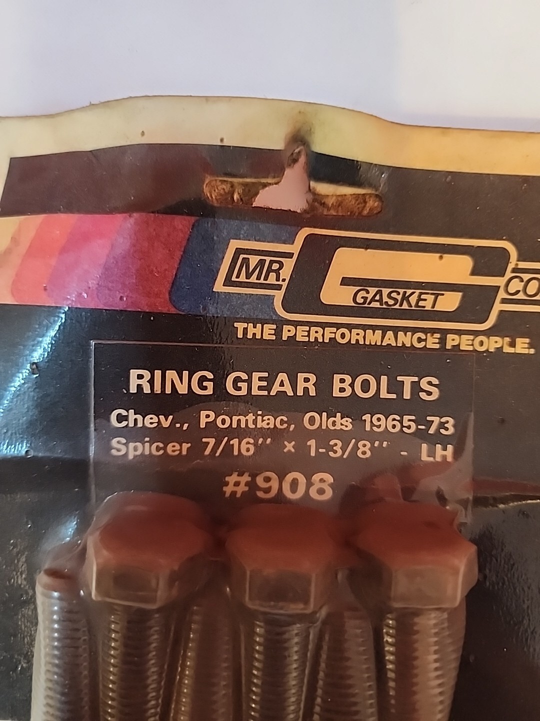 908 Mr. Gasket Ring Gear Bolts eBay