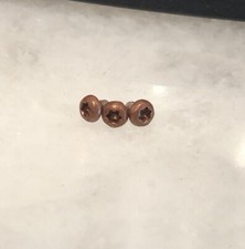 Copper Replacement Torx Screws For USA Made Benchmade AFO 2 Knife (Set of 3)